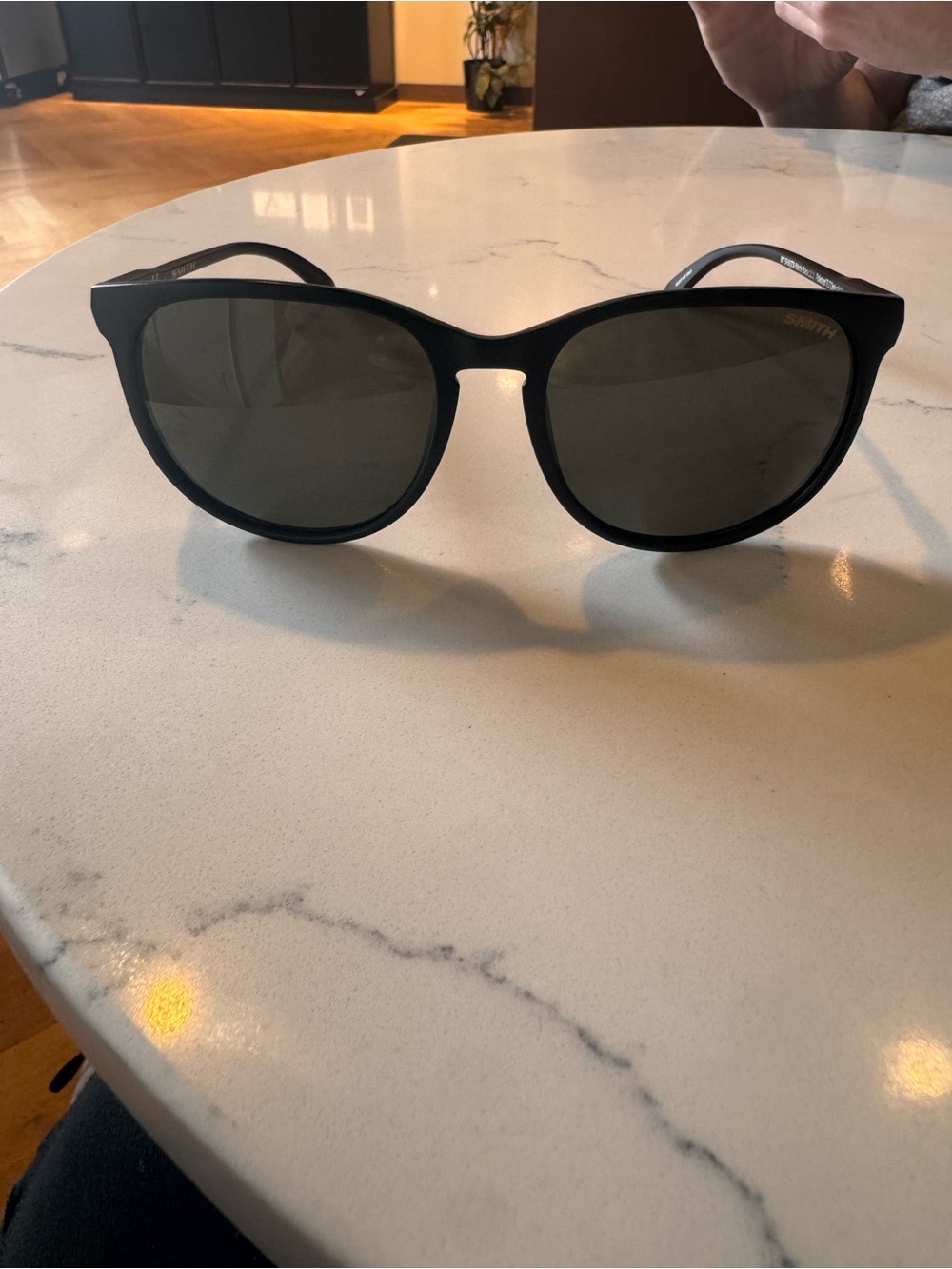 Smith Mt. Shasta Polarized Sunglasses Matte Black + Pouch